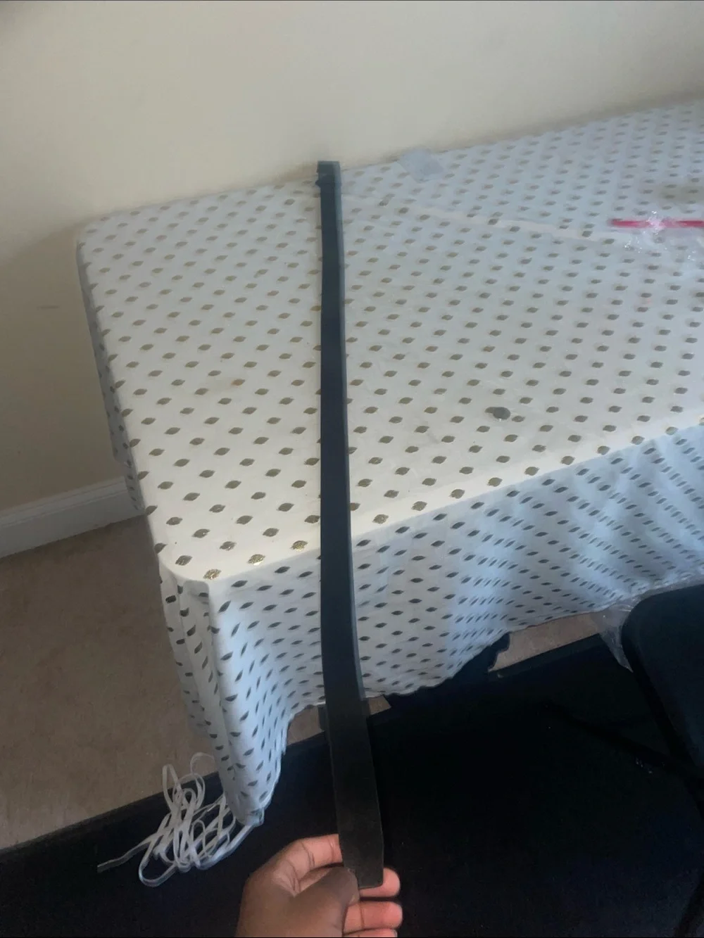 Calvin Klein Black Tabletop Cake Knife Server